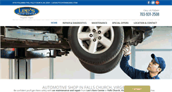 Desktop Screenshot of leesautocenterva.com